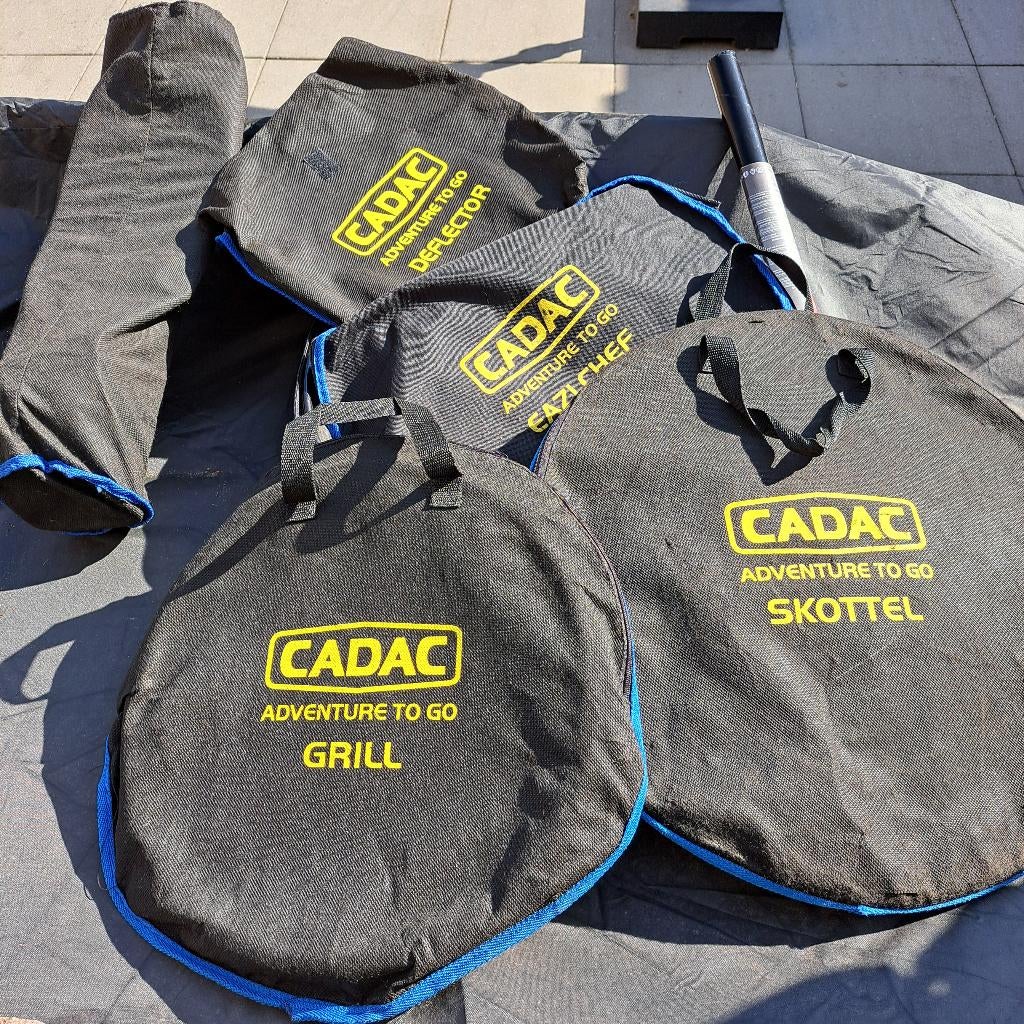 Cadac skottelbraai met veel extra's, Ophalen, Zo goed als nieuw