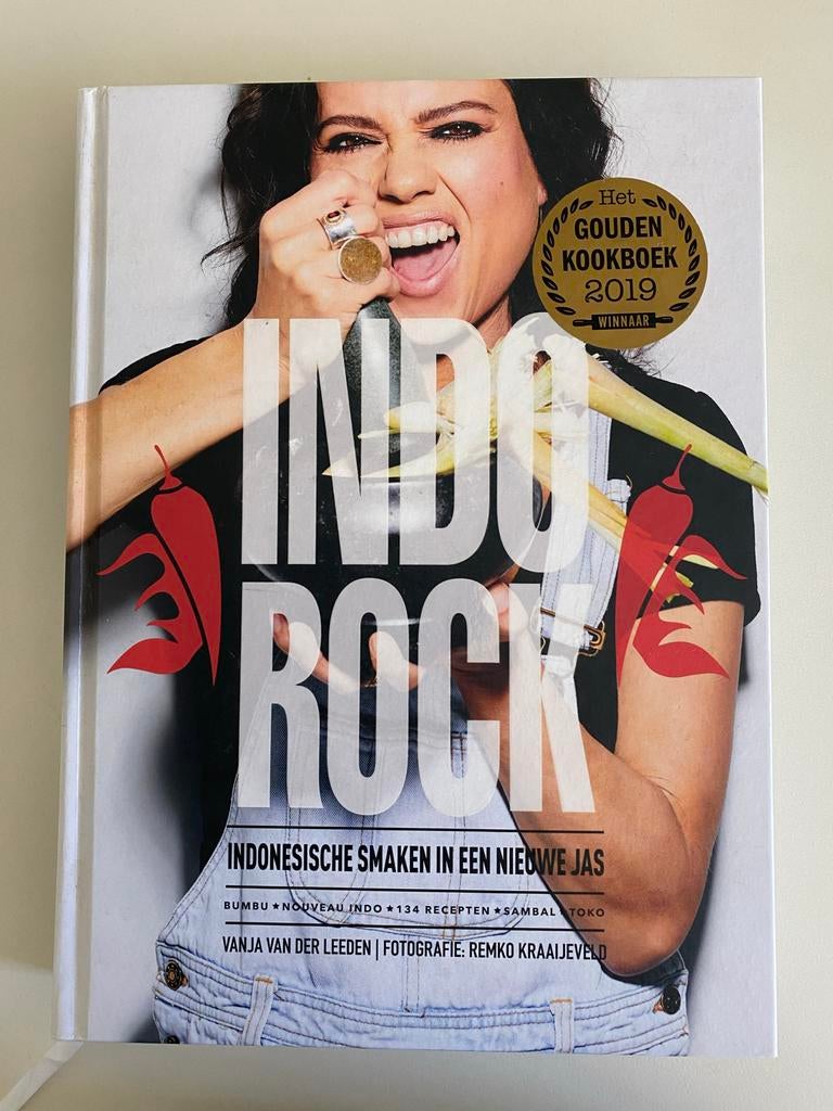Indorock Kookboek van Vanja van der Leeden - Nieuw, Ophalen of Verzenden, Nieuw, Azië en Oosters