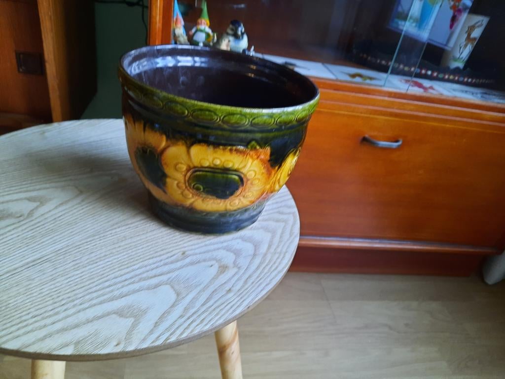 West germany planten set., Rond, Ophalen of Verzenden, Aardewerk, Minder dan 40 cm
