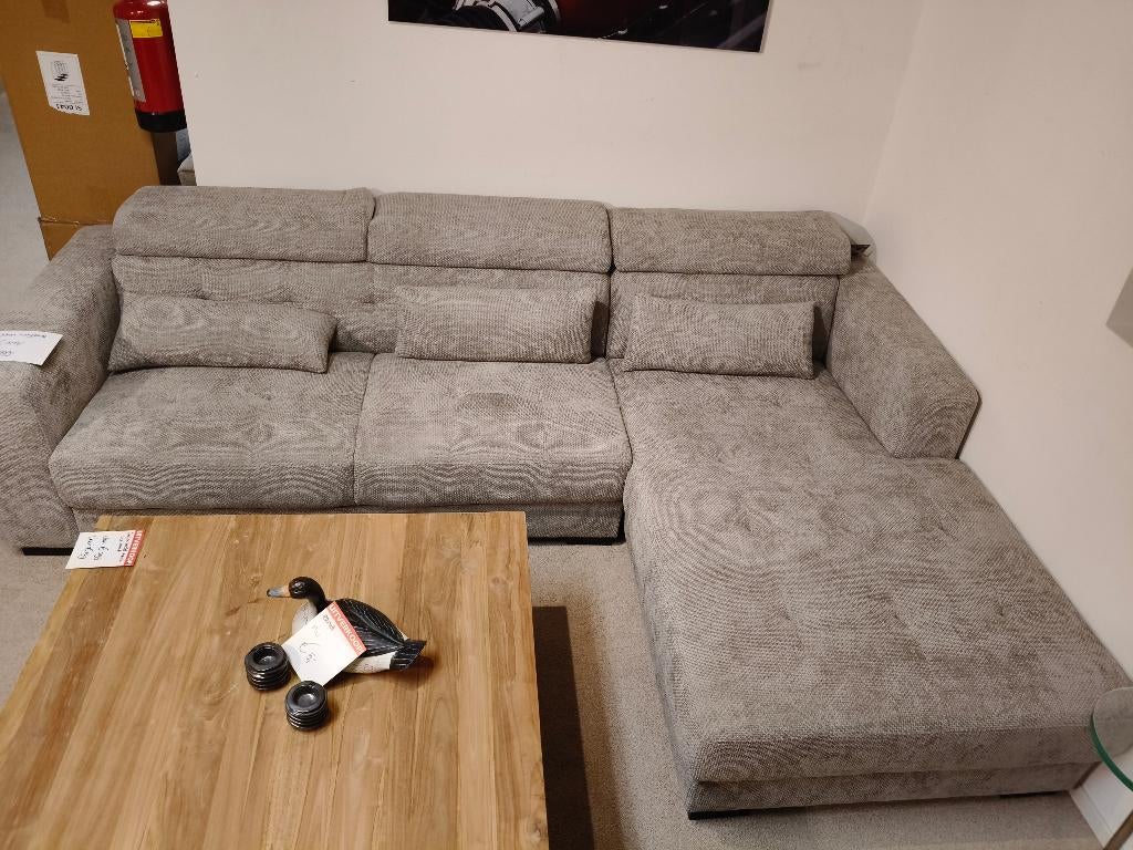 BANKSTELLEN TOTALE OPRUIMING LIVINNHOME24 S,HEERENBERG, Huis en Inrichting, 250 tot 300 cm, Hoekbank, Nieuw, 75 tot 100 cm