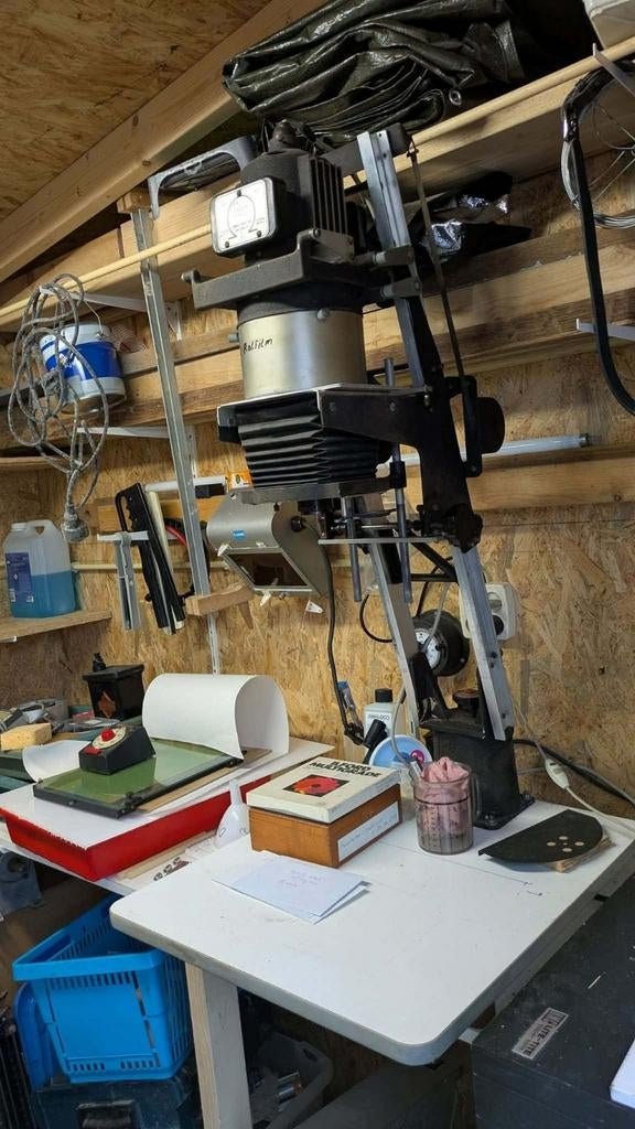 Doka-uitrusting: Vergroter en toebehoren, Ophalen, Gebruikt, Complete dokaset