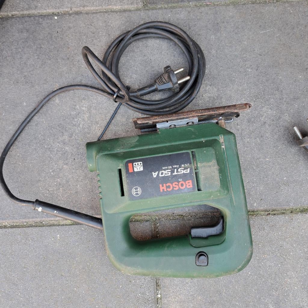 Bosch PST 50 A Decoupeerzaag - Gebruikt, Ophalen, Gebruikt, Decoupeerzaag, 30 tot 70 mm