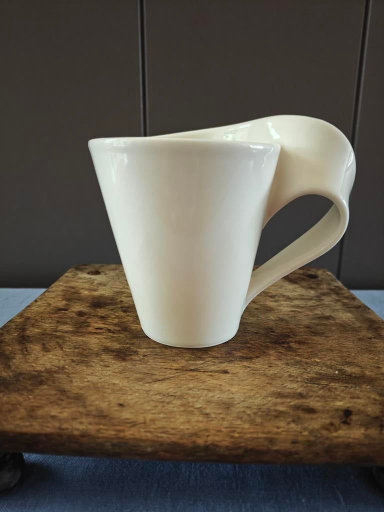 Villeroy en Boch New Wave mok, Ophalen of Verzenden, Zo goed als nieuw, Overige stijlen, Kop(pen) en/of Schotel(s)