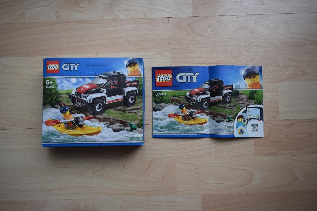 Lego 60240 City kajakavontuur, Lego, Ophalen of Verzenden, Zo goed als nieuw, Compleet