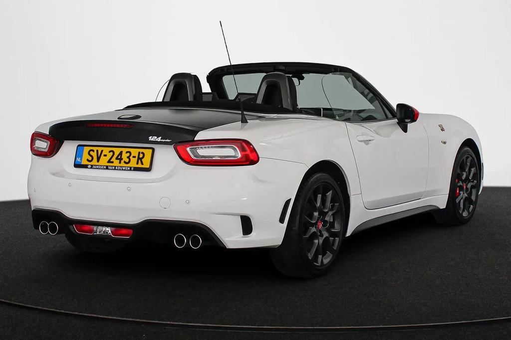 Abarth 124 Spider 1.4 MultiAir Turbo € 29.950,00, Auto's, Abarth, Gebruikt, Euro 6, 4 cilinders, Cabriolet