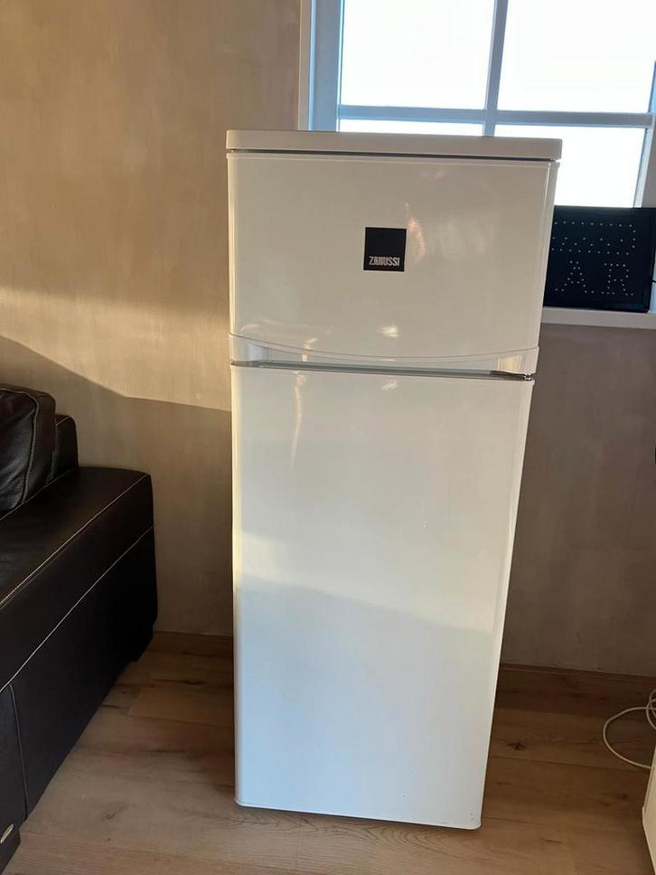 Zanussi Koel-vriescombinatie - Wit, Witgoed en Apparatuur, Koelkasten en IJskasten, Gebruikt, Met aparte vriezer, 150 tot 200 liter