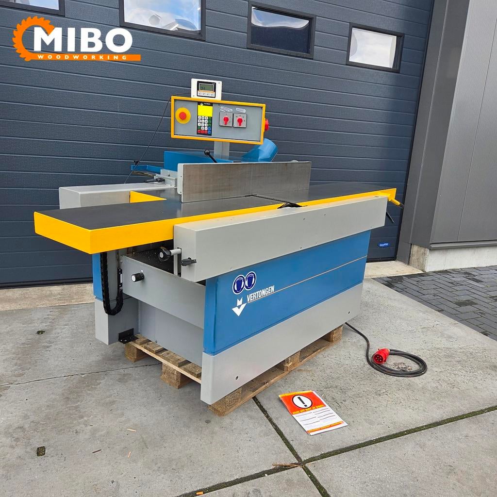 VERTONGEN Vlakenvandiktebank 630mm tersa schaafmachine **, Ophalen of Verzenden, Zo goed als nieuw