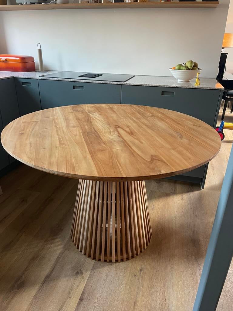 Kave Home eettafel Jeanette 120cm, Huis en Inrichting, Tafels | Salontafels, Ophalen, 100 tot 150 cm, Zo goed als nieuw, 75 cm of meer