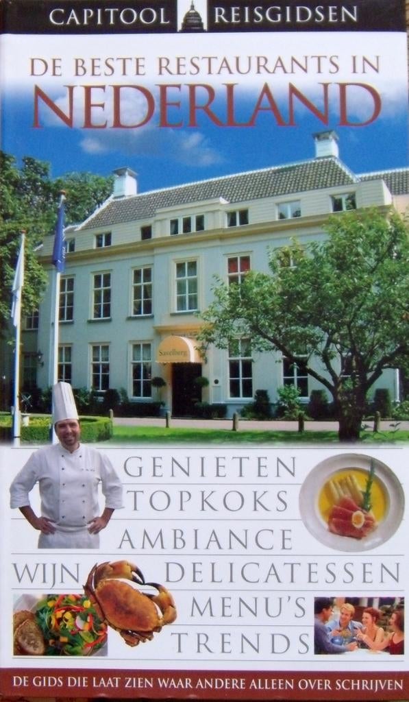 De beste Restaurants in Nederland-Capitool, Boeken, Reisgidsen, Zo goed als nieuw, Reisgids of -boek, Europa, Capitool, Ophalen of Verzenden