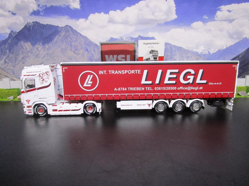 Wsi 01-4788 Scania S Highline CS20H , Liegl Transporte, Ophalen, Nieuw, Bus of Vrachtwagen, Wsi