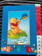 1389. Kaart illustr Winnie the Pooh schepnet Bij Honing, Ophalen of Verzenden, Ongelopen