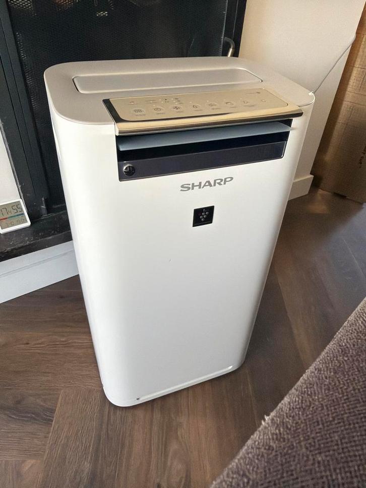 Sharp KC-G60EU-W Slimme Luchtreiniger met Bevochtiging, Witgoed en Apparatuur, Luchtbehandelingsapparatuur, Gebruikt, Luchtreiniger