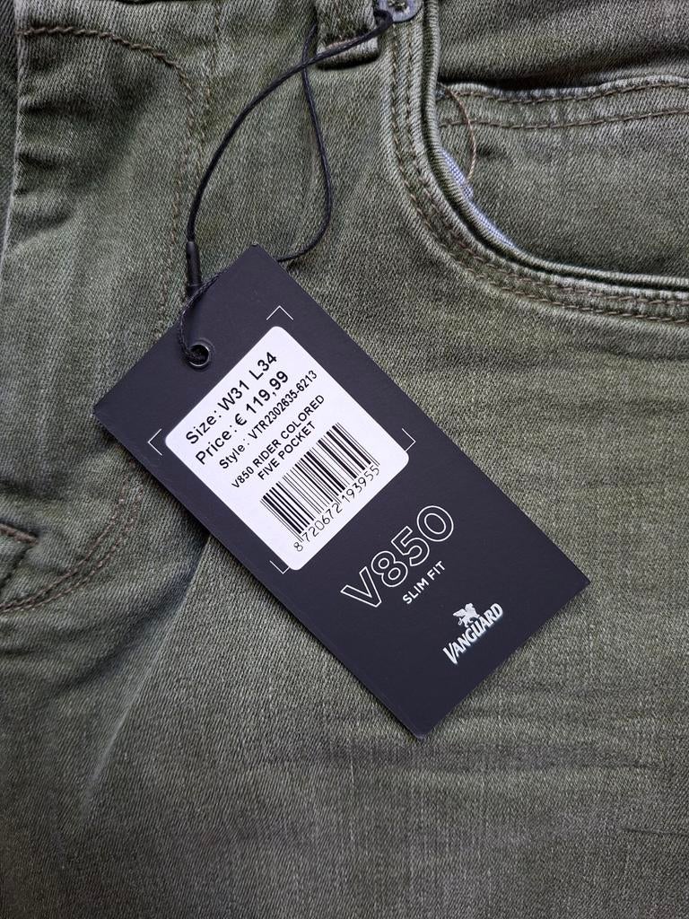 VANGUARD V850 slimfit jeans W31 L34, Overige kleuren, Nieuw, W32 (confectie 46) of kleiner, Ophalen of Verzenden