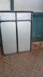 serie van 12 mooie zware gietijzeren stalramen 87b en 112 h, Ophalen