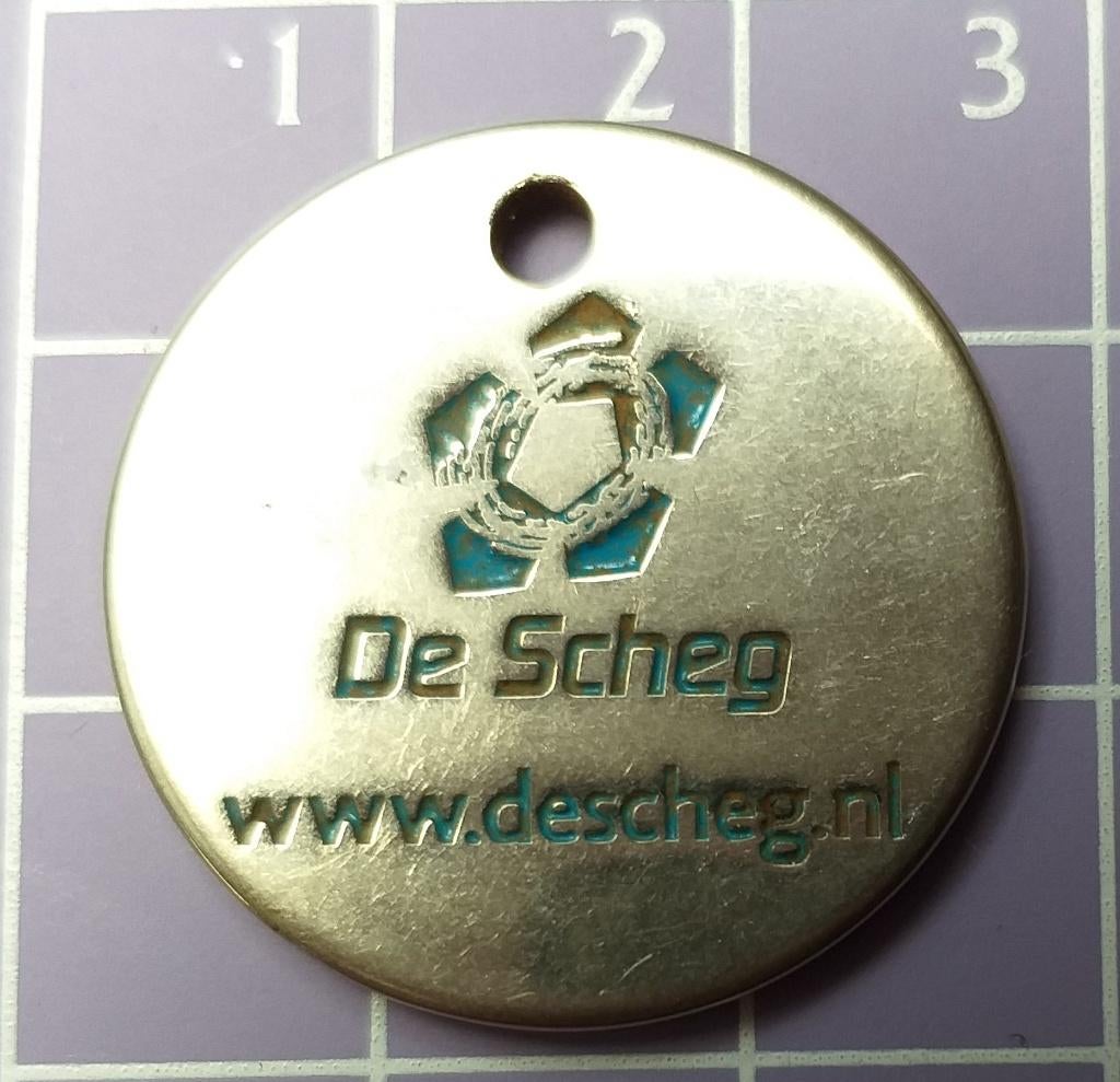 Winkelwagenmunt diebels-de scheg., Verzamelen, Ophalen of Verzenden