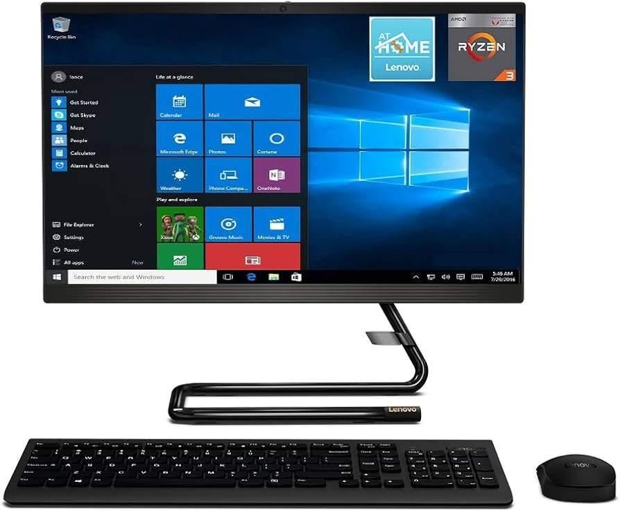 Lenovo IdeaCentre AIO 3 24ARE05 – 23,8 inch all-in-one pc, Ophalen of Verzenden, Zo goed als nieuw, HDD