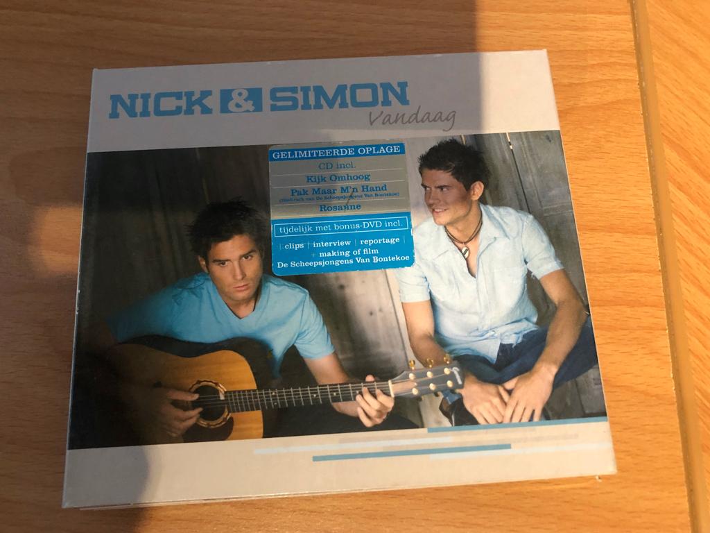 CD / DVD Nick en Simon " Vandaag", Cd's en Dvd's, Cd's | Nederlandstalig, Ophalen of Verzenden, Zo goed als nieuw, Pop, Boxset