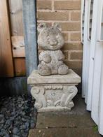 Stenen beeld beer, Tuin en Terras, Ophalen, Gebruikt, Steen, Dierenbeeld