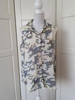 Made in Italy camouflage mouwloze blouse top, maat XL, Made in Italy, Wit, Maat 46/48 (XL) of groter, Ophalen of Verzenden