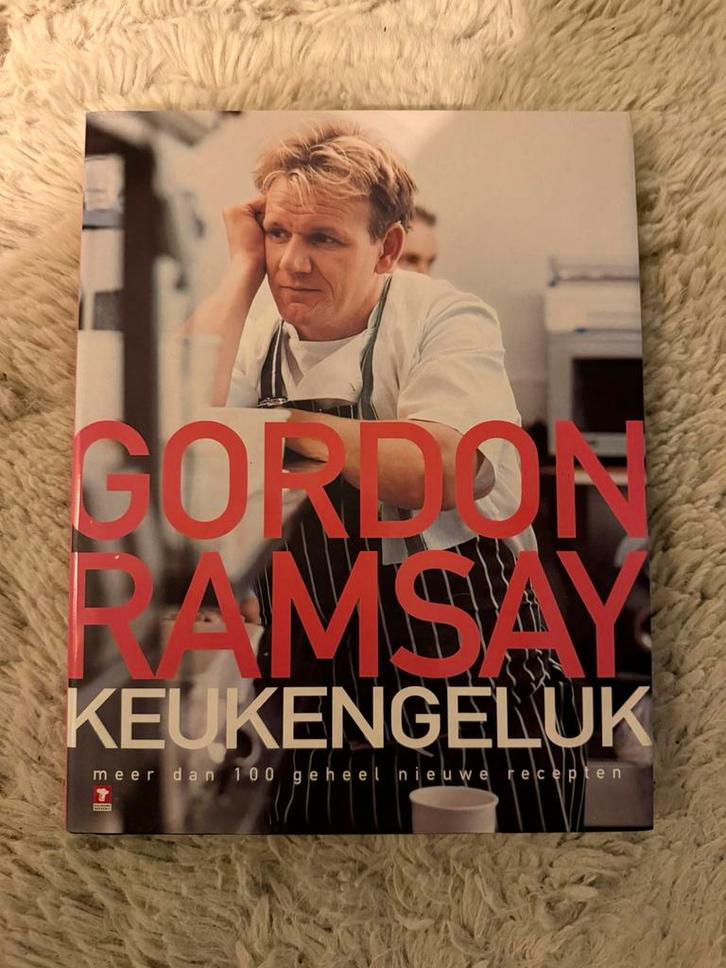 Kookboek Gordon Ramsay - keukengeluk, Boeken, Kookboeken, Zo goed als nieuw, Hoofdgerechten, Ophalen of Verzenden