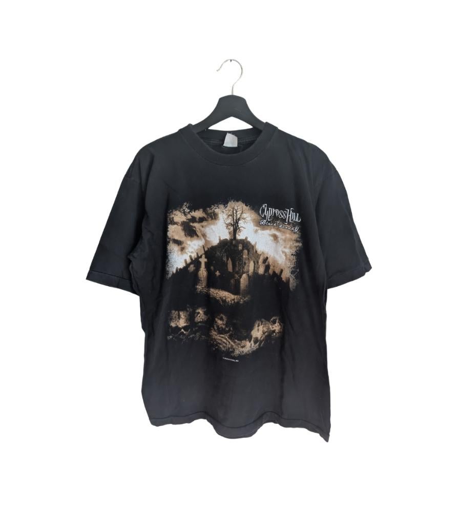 cypress hill black sunday tee – xl – 90s vintage  Shirt, Kleding | Heren, T-shirts, Vintage, Vintage, Ophalen of Verzenden, Gedragen