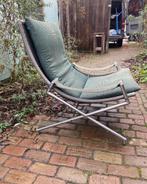 Gerard van de Berg Pitriet /Canvas Rohé Noordwolde fauteuil, Ophalen, Gebruikt, Loungen Pitriet Veranda Dutch Design Vintage, 75 tot 100 cm