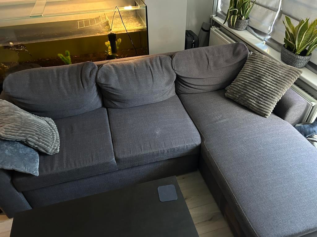 Bank met bergvak en slaapdeel, Huis en Inrichting, Ophalen, Zo goed als nieuw