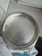 cigkofte tepsisi grote schaal aluminium 50 cm doorsnede, Ophalen of Verzenden, Zo goed als nieuw, Rond, Overige materialen