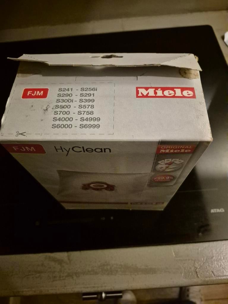 4 x doos stofzuigerzakken Miele FJM, Ophalen of Verzenden, Nieuw