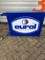 Eurol Lubricants Reclamebord met LED Verlichting, Ophalen, Gebruikt, Reclamebord