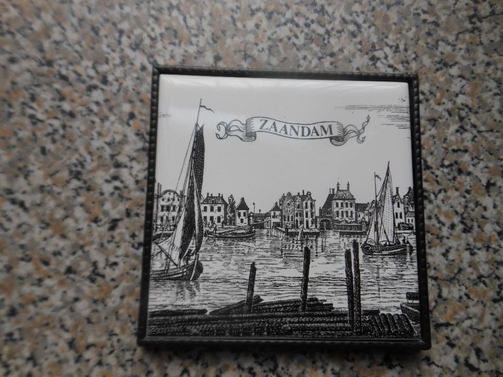 wandtegel Zaandam, Antiek en Kunst, Ophalen