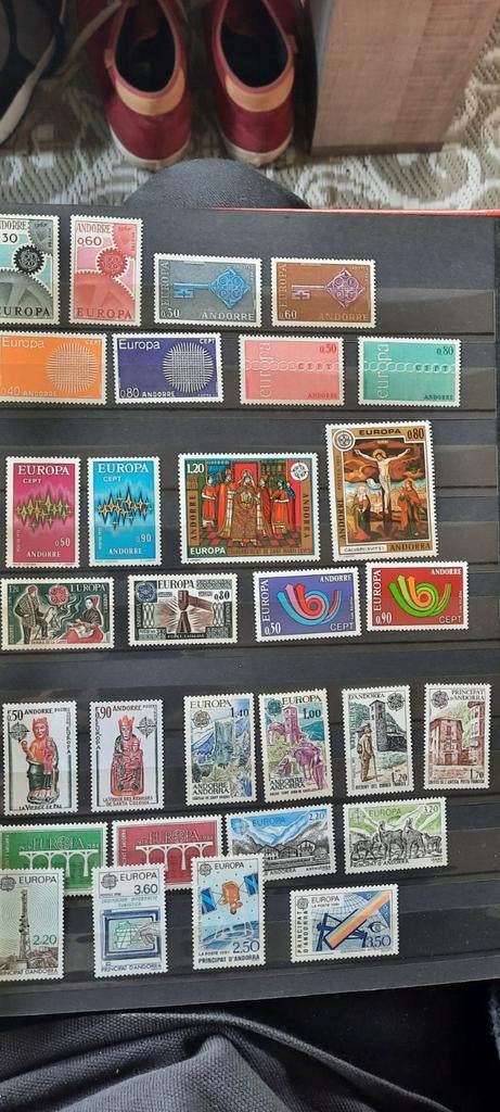 Andorra CEPT postfris postzegels, hoge cataloguswaarde, Ophalen of Verzenden, Postfris