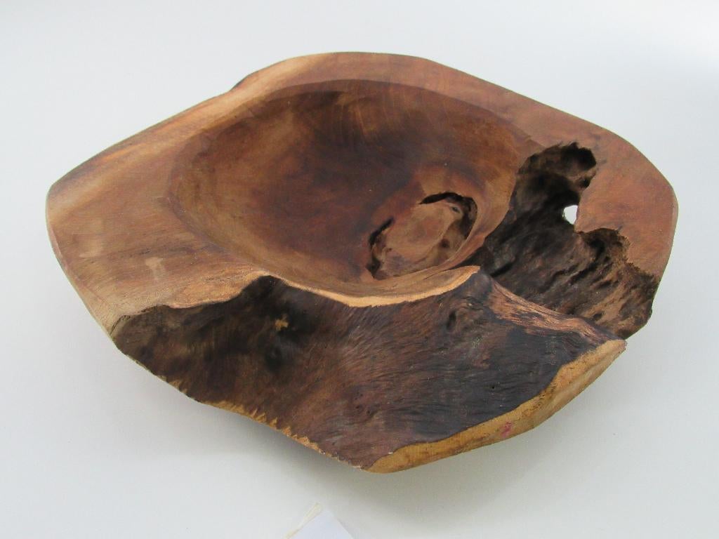 Natuurlijk houten fruitschaal, Schaal, Nieuw, Ophalen of Verzenden, Overige vormen