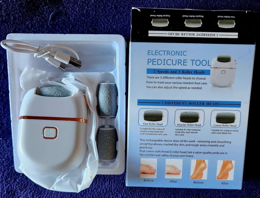 Elektrische Voetvijl & Eeltverwijderaar, Witgoed en Apparatuur, Persoonlijke-verzorgingsapparatuur, Ophalen of Verzenden, Nieuw