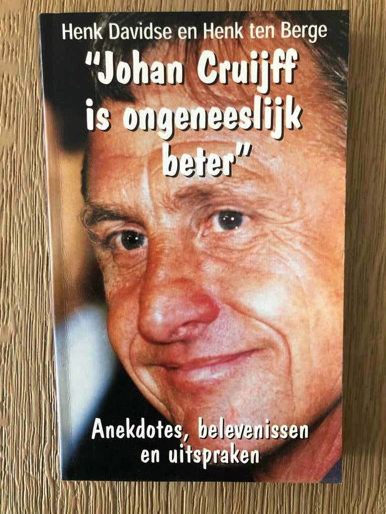 Voetbalboeken: Johan Cruijff, Korbach, Bas Nijhuis, Ophalen of Verzenden, Gelezen, Balsport