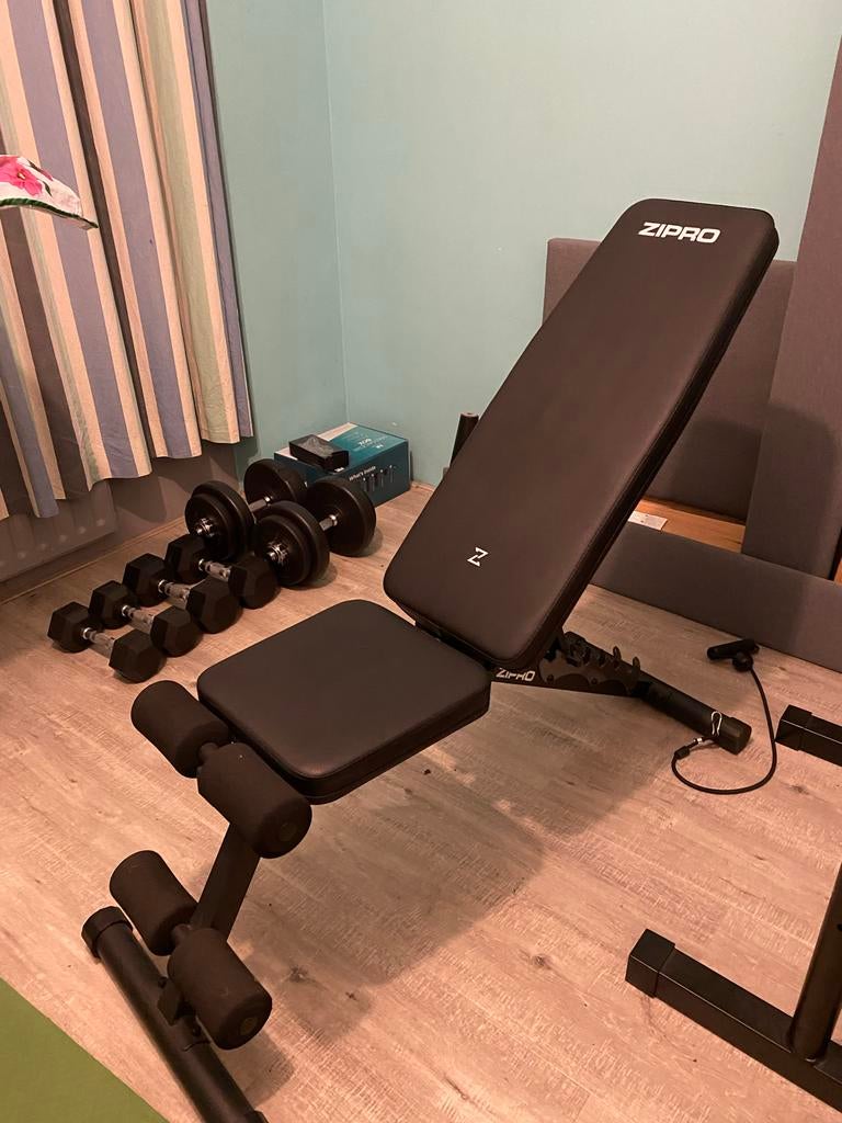 Fitness bank Zipro, Ophalen, Gebruikt, Armen, Fitnessbank