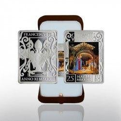 25 euro Vaticaan 2023 - Sint Kerstmis - Zilver - PROOF, Vaticaanstad, Verzenden, Zilver, Overige waardes