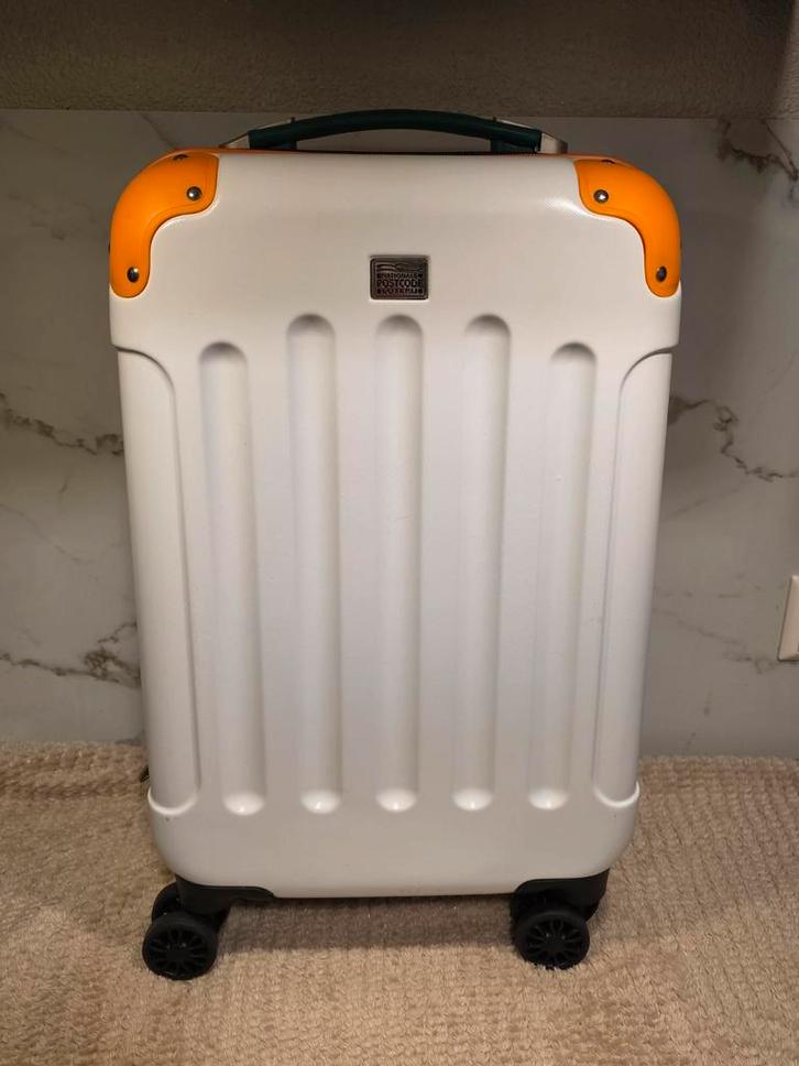 Princess / Postcode Loterij handbagage koffers x2, Sieraden, Tassen en Uiterlijk, Koffers, Zo goed als nieuw, Hard kunststof, 50 tot 60 cm