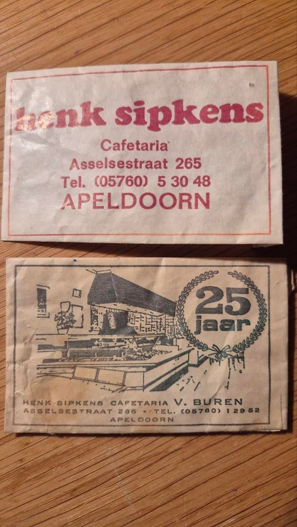 Suikerzakjes Apeldoorn, Ophalen, Nederland