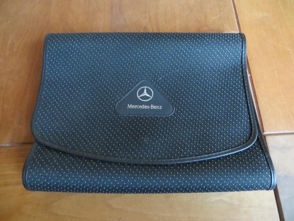 Originele Mercedes-Benz opbergmap 2000 - 2005, mooi!, Auto diversen, Handleidingen en Instructieboekjes, Ophalen of Verzenden