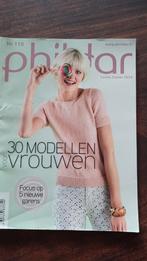 Phildar, frisse , vrouwelijke breipatronen,  lente en zomer, Ophalen of Verzenden, Zo goed als nieuw, Breien, Patroon of Boek