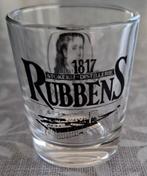 Shotglaasjes van stokerij Rubbens., Verzamelen, Glas en Borrelglaasjes, Ophalen, Zo goed als nieuw, Borrel- of Shotglas