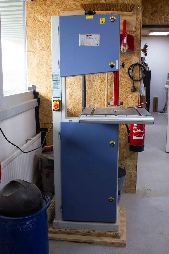 HBM 400 Lintzaag, Ophalen, Gebruikt, 70 mm of meer, HBM machines