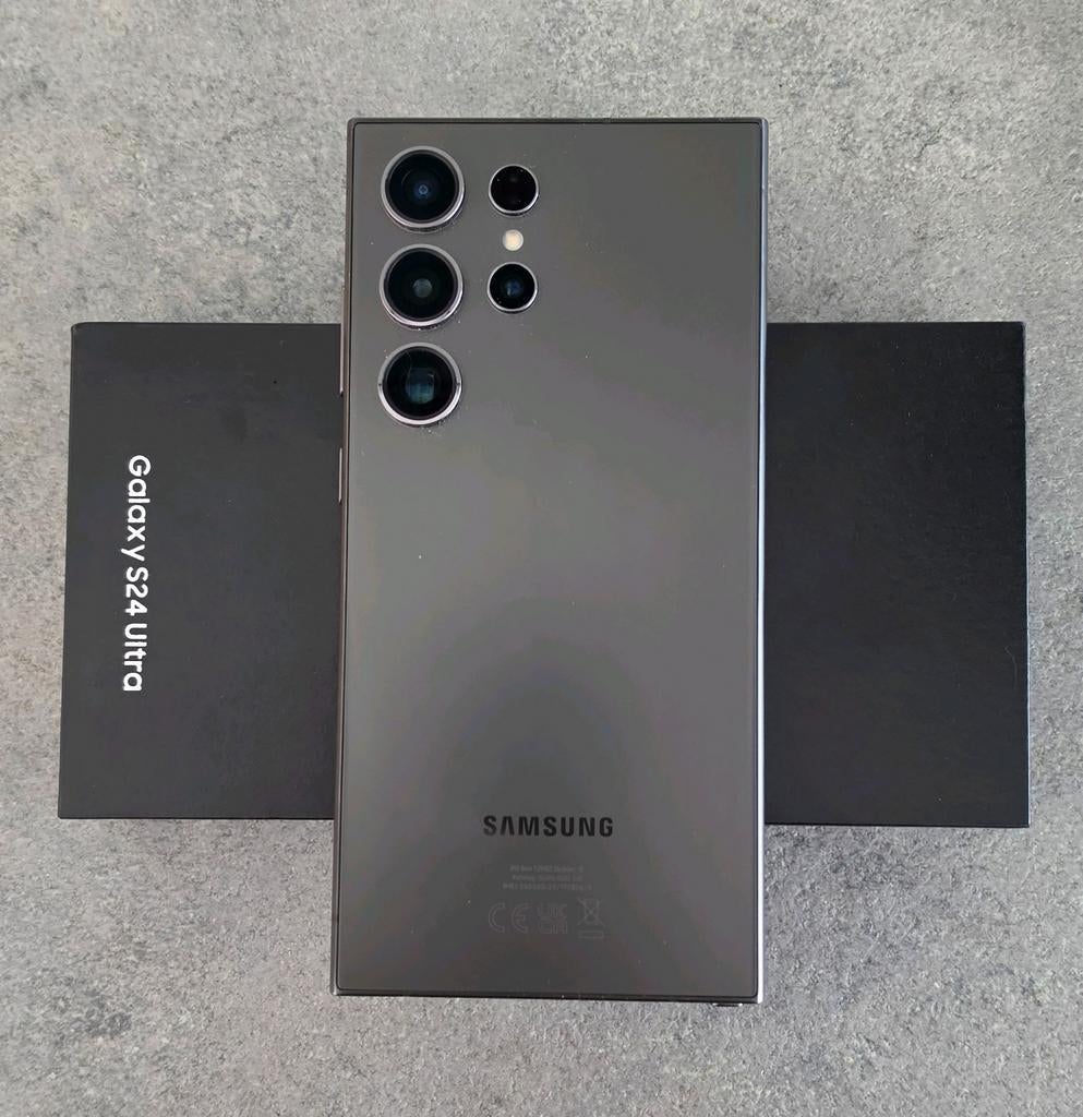 Samsung S24 Ultra 512GB Titanium Black, Telecommunicatie, Mobiele telefoons | Samsung, Galaxy S24, Zonder simlock, Android OS