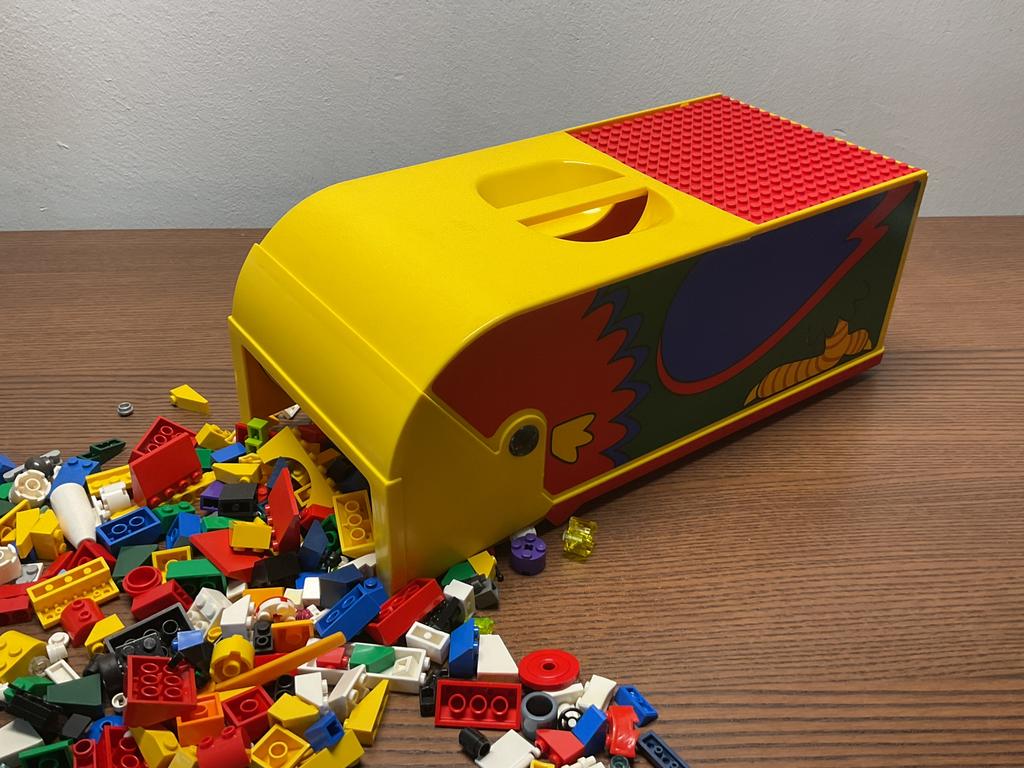 Vintage LEGO Super Scoop / Polly Pick-up uit set nr. 1874, Kinderen en Baby's, Speelgoed | Bouwstenen, Ophalen of Verzenden, Gebruikt