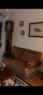 Tweezits antiek stoffen bankje, Huis en Inrichting, Banken | Sofa's en Chaises Longues, Ophalen, Gebruikt, 150 tot 200 cm, Tweepersoons