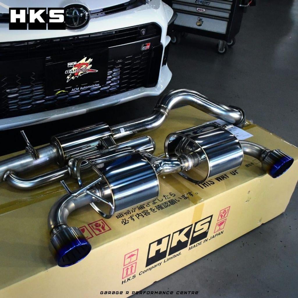 HKS Super Turbo Muffler uitlaatsysteem - Toyota Yaris GR 20+, Auto diversen, Tuning en Styling, Ophalen of Verzenden