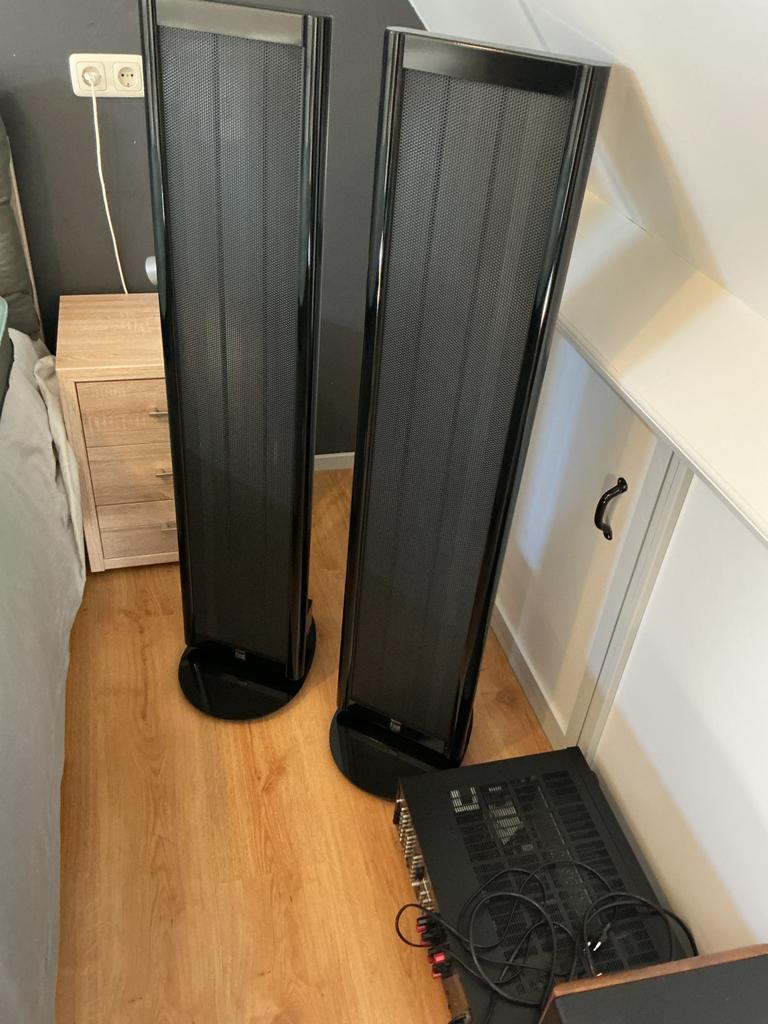 Final 400i Elektrostaten Luidsprekers - Set van 2, Audio, Tv en Foto, Luidsprekers, Gebruikt, 120 watt of meer, Front, Rear of Stereo speakers