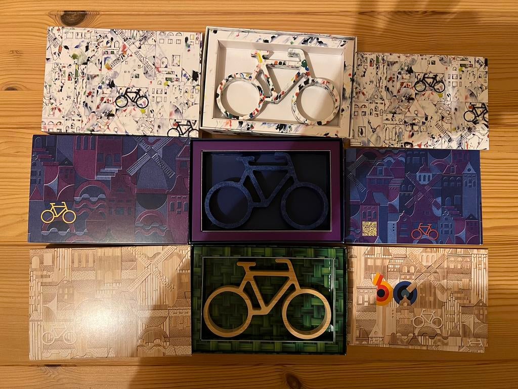 Marcel Wanders fietsen, Ophalen