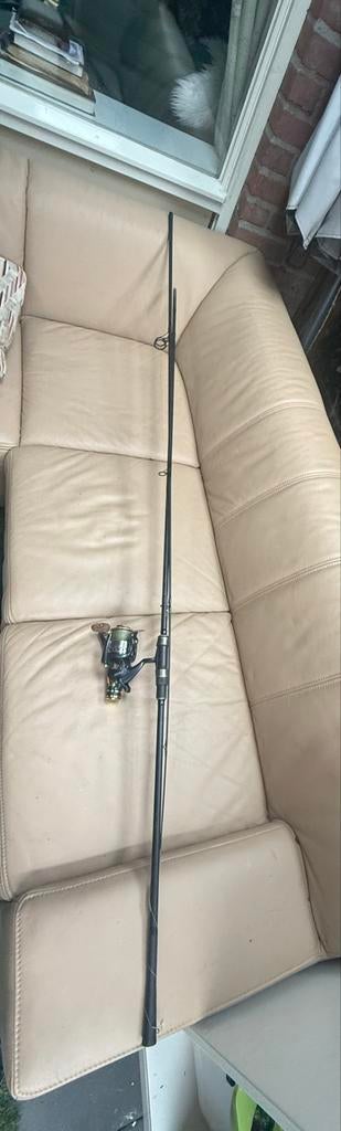 Karperhengel Revenge 3.5m met SW90 molen, Ophalen, Gebruikt, Complete set